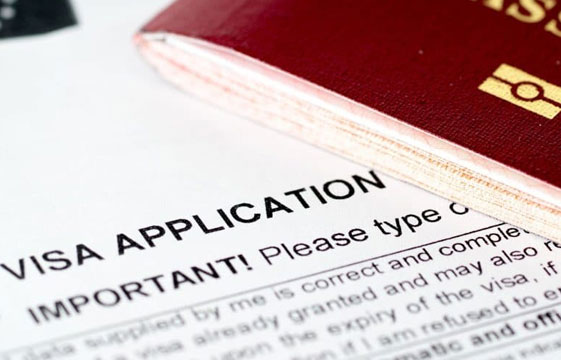 Visa processing service