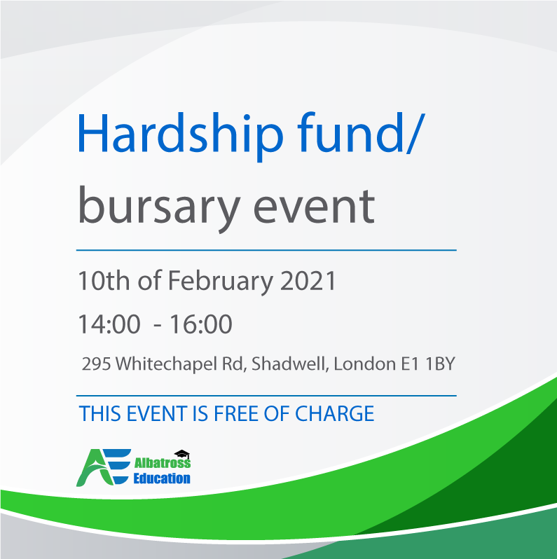 Hardship fund/bursary event